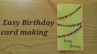 Last minute Birthday Card Making ideas | card making | Birthday cards