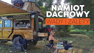 Poznaj wady i zalety samochodowego namiotu dachowego. Spanie w samochodzie