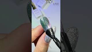 Stunning Flashy Cat Eyes Nails DIY - NEW LAVIS CE6 Nail Tutorial #cateyes #trendynail