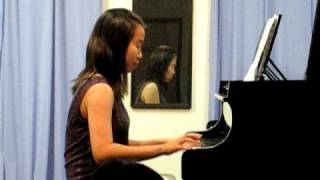 Ashley's piano recital