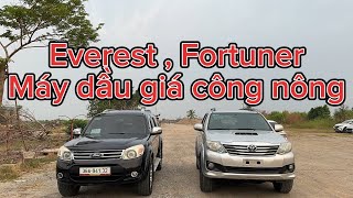 Everest , Fortuner máy dầu giá công nông, mẫu xe công trường, công trình / Đặng Tú Auto /0967066595