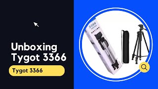 Tygot 3366  Aluminum Tripod Unboxing #tripod #viralvideo #besttripodforyoutubers #tripodunboxing