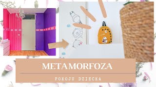 Metamorfoza pokoju dziecka.