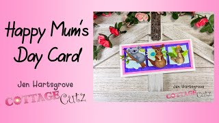 Happy Mum's Day - Lift Flaps Slimline Card