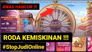 RODA KEMISKINAN !! LIVE CASINO SWEET BONANZA CANDYLAND