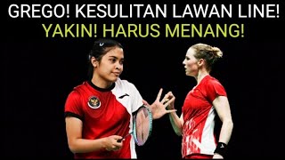 😱 HEBAT!2 PASTI KEREN NIH! Gregoria Mariska Tunjung vs line hojmark kjaersfeldt.BadmintonBulutangkis