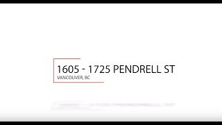 1605 1725 Pendrell Street, Vancouver BC