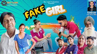 Fake Girl | New Punjabi Short Film 2024 | Ginni Sangrur | @SkyLarkProductions |