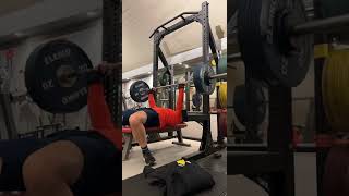 Benchpress 107.5kg x 5 (237lbs) #shorts