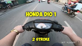 HONDA DIO 1 // 2 stroke TEST RUN // Cebu Philippines MOTOVLOG