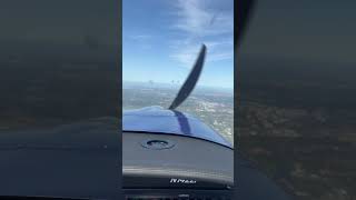 Privet airplane RV-14 Sacramento flight above Folsom lake