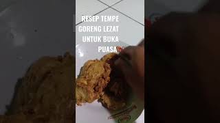 RESEP TEMPE GORENG LEZAT UNTUK BUKA PUASA