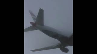 Foggy day, British Airways G-VIIG (B777-236) LHR