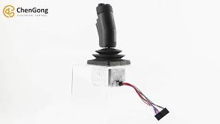 Redundant hall effect joystick