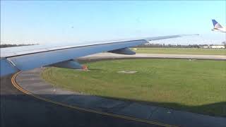 American Airlines Boeing 777 300ER N721AN Diversion and takeoff