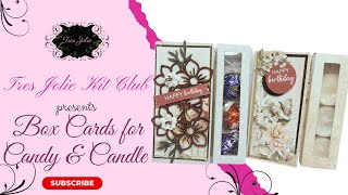 Box Cards For Candy and Candles