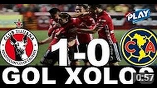 Xolos 1-0 América Copa Mx Octavos De Final 2017 Goool de túnel de Paúl Arriola