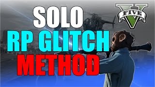 GTA 5 SOLO RP GLITCH, METHOD FOR LOW LEVEL PLAYERS