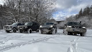 Off Road 4x4 in Snow Wins Fails and Fun