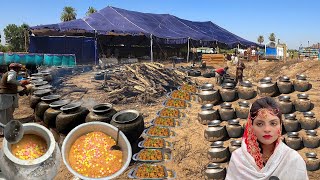 Biggest Traditional Marriage Ceremony in Desert Village Pakistan | Mega Cooking Food for 4000 People