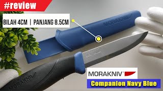 Morakniv Companion Navy Blue | Pisau pelbagai guna