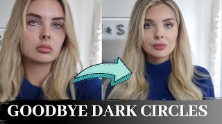 How to cover dark circles without looking cakey!