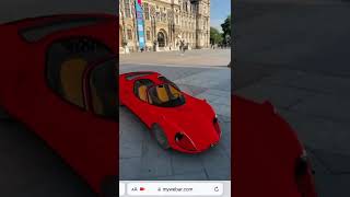 AR car powered by #MyWebAR