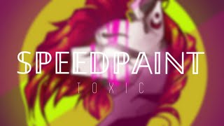 𝐒𝐏𝐄𝐄𝐃𝐏𝐀𝐈𝐍𝐓 [toxic] ART MLP //ibis paint X//