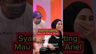 Syahnaz Jangan Sampe Terulang lagi #ariel #syahnaz