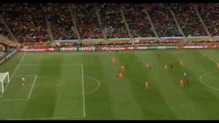 David Villa Chance Spain España 스페인 Spanien 西班牙 Holland Países Bajos Iran.flv