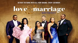 Love and Marriage Detroit S2E4 "No Love, No Grace All shade" #OWN #LAMD