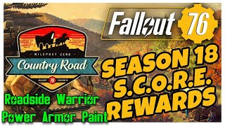 Fallout 76 | SEASON 18 - Milepost Zero: Country Road | Roadside Warrior Power Armor Paint | Reward |