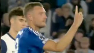 Jamie Vardy mocks Cuti Romero & Spurs fans 😂