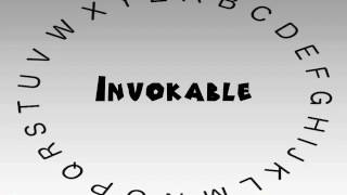 How to Say or Pronounce Invokable