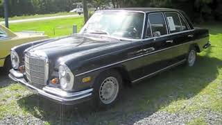 1966 Mercedes Benz 250SE 4spd Start Up, Engine, and In Depth Tour