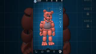 (Prisma3d/Fnaf) Redbear (1958)  BertBert fnaf ar workshop animations