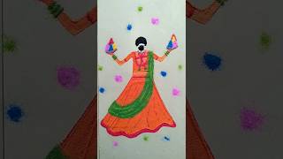 #rangoli #art #rangolidesigns #holirangoli #girlrangoli #viralvideo