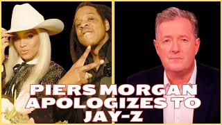 Piers Morgan Issues Apology to Jay-Z & Beyonce Over Jaguar Wright Claims #piersmorgan #jayz