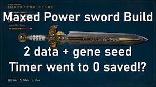 Space Marine 2 Maxed Power Sword Build timer went to 0 saved!? (Ruthless Difficulty) *Pure Gameplay*