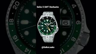 Seiko 5 GMT Starbucks SSK