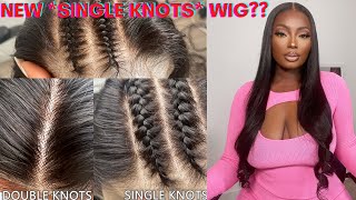 NEW AFFORDABLE *SINGLE KNOTS* & *LAYERED EDGE* LACE WIG | BEGINNER FRIENDLY FT XRSBEAUTYHAIR