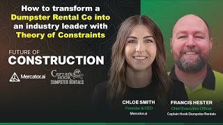 How to transform a commoditized Dumpster Rental Co. to an industry leader with Theory of Constraints