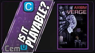 Is Axiom Verge Playable? Cemu Performance [GTR6 Mini PC]