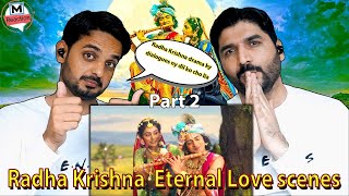 Pakistani reaction  Radha Krishna Love Heart Touching  Scenes | Part 2