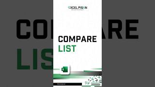 Compare List Microsoft Excel#belajarexcel #rumusexcel #microsoftexcel