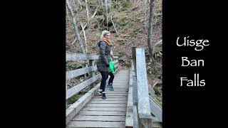 Steps on a Wooden Bridge with Sabra MacGillivray 18 - Uisge Ban Falls, Baddeck, Cape Breton