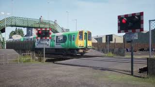 Class 313 Leaves Newhaven. (TSW3 East Coastway)