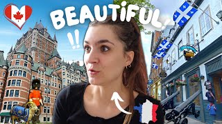 First Time in Quebec as a French Woman! My Impressions of the City & People | Solo Trip to CA 🇨🇦