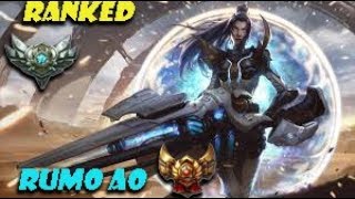 Ranked gameplay - Caitlyn estompando a BOT Lane