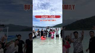 TRIP TO PAHAWANG ISLAND : BU YULIVA AND FAMILY #lampung #pariwisatalampung #pahawangisland #trip